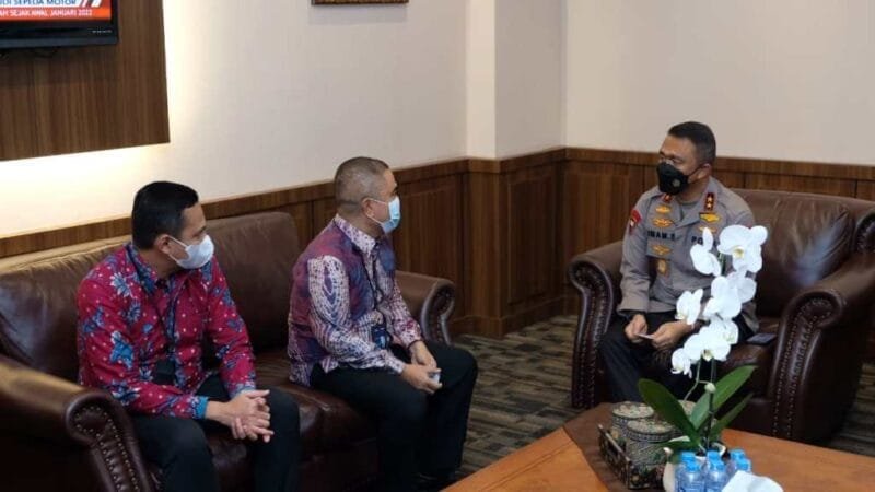 Kapolda Kaltim Terima Kunjungan Regional CEO Bank BRI Banjarmasin
