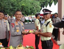 Polda Kalimantan Timur Menggelar Acara Syukuran HUT Satpam ke-42