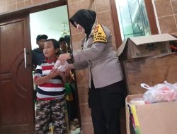 Aksi polisi Cantik Polsek Tanjung Duren Brigadir Amelia Ayu Saptahadi