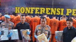 Selama Maret – Mei 2023, Satresnarkoba Polresta Cirebon Ungkap 29 Kasus dan Amankan 33 Tersangka