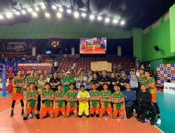 Tim Volley Putra Polda NTB Berhasil Lolos ke Babak 8 Besar Turnamen Volleyball Kapolri Cup 2023