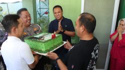 Kapolres Cirebon Kota Beri Surprise Dandim 0614/Kota Cirebon