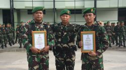 Anggota Unit Intel Kodim 0313/ KPR Terima Penghargaan Dari Danrem 031/ Wira Bima