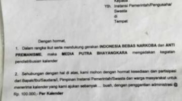 Media Lensa Polri Bantah Proposal Kalender Rp100 Ribu: Itu Murni Penipuan