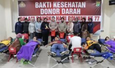 Hari Jadi Polwan RI, Polwan Polres Jakbar Tebar Kepedulian Lewat Donor Darah