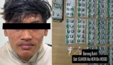 Pelaku berinisial S alias H (26), warga Kampung Sukatani Desa Tegal Angus, Kecamatan Teluk Naga, Kabupaten Tangerang, berhasil diamankan beserta barang bukti berupa 16 strip obat berbahaya daftar G merk Tramadol dengan total 160 butir, 4 bungkus obat berbahaya daftar G merk Eximer sebanyak 16 butir