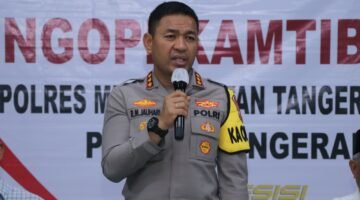 Ngopi Kamtibmas, Kapolres Metro Tangerang Kota Sapa Warga Sukasari