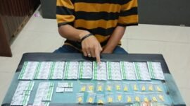 Polisi menyita ratusan butir obat keras jenis Exymer dan Tramadol