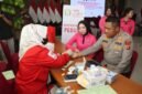 Kapolresta Tangerang Kombes Pol Andi Muhammad Indra Waspada Amirullah apresiasi partisipasi wartawan dan masyarakat dalam aksi kemanusiaan yang digelar bersama PMI Pandeglang