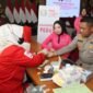 Kapolresta Tangerang Kombes Pol Andi Muhammad Indra Waspada Amirullah apresiasi partisipasi wartawan dan masyarakat dalam aksi kemanusiaan yang digelar bersama PMI Pandeglang