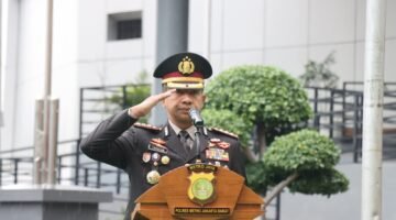 Pemuda Pemudi Bergerak, Indonesia Bersatu, Polres Metro Jakarta Barat Gelar Upacara Hari Sumpah Pemuda