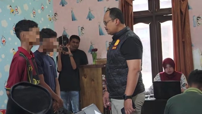 Polres Langkat Bertindak Cepat Usai Video Perundungan Siswa Viral di Media Sosial (Foto: Istimewa)