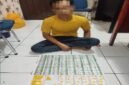 Foto pelaku beserta barang bukti (dok.istimewa)