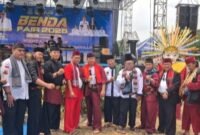 Bersama para pendekar, Rojali–Japra Meriahkan Hari Terakhir Benda Fair 2025 Lewat Atraksi Seni Bela Diri