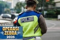 Ilustrasi Operasi Zebra Jaya 2025 (Lensapolri.com/kbr)