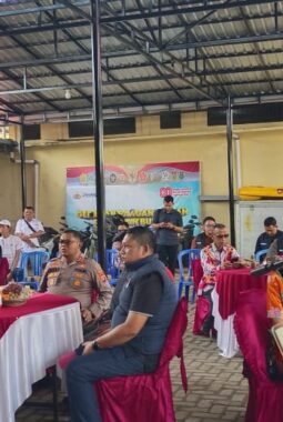 Ketua FRIC DPW Kalteng Eman Supriyadi Hadiri Pemusnahan Barang Bukti Tindak Pidana Narkoba di Polres Kapuas