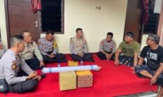 Polres Bangli Turut Berduka Cita, Melayat ke Rumah Duka Keluarga Brigadir Ade Nelis Budiarta