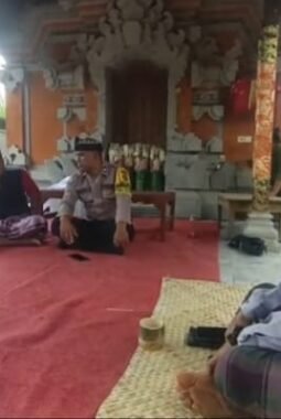 Sinergi Adat Jelang Upacara Pujawali di Pura Dalem Guliang Kangin
