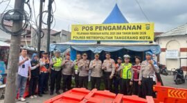 Jelang Nataru, Polres Metro Tangerang Kota Intensifkan Operasi Cipta Kondisi Siang Hari (Lensapolri/Dry)

