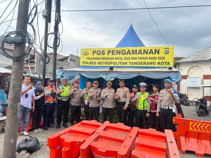 Jelang Nataru, Polres Metro Tangerang Kota Intensifkan Operasi Cipta Kondisi Siang Hari (Lensapolri/Dry)

