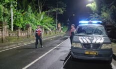 Mengawal Dini Hari, Polsek Abiansemal Hadir Jaga Rasa Aman Masyarakat