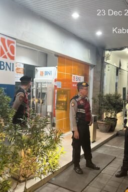 Tekan Kriminalitas, Polsek Kediri Sisir Objek Vital Lewat Patroli Barcode