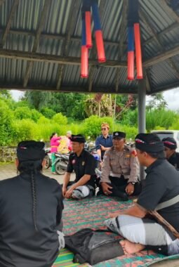 Sentuhan Humanis Polres Bangli Warnai Binluh Nataru, Ajak Warga Kintamani Wujudkan Situasi Damai
