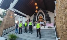Polsek Kuta Utara Fokuskan Pengamanan dan Pengaturan Lalin Saat Ibadah Malam Natal