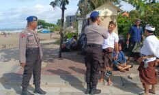 Patroli Intensif Satpolairud Polres Badung Jelang Nataru, Keselamatan Wisatawan Pesisir Jadi Prioritas