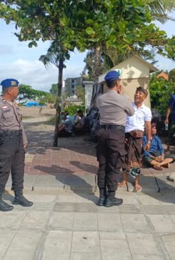 Patroli Intensif Satpolairud Polres Badung Jelang Nataru, Keselamatan Wisatawan Pesisir Jadi Prioritas