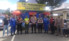 Bapak Wakapolres Tabanan Kunjungi Pospam DTW Ulun Danu Beratan