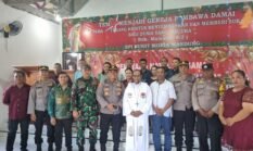 Polsek Kerambitan amankan Perayaan Missa Natal BPI Bukit Moria Mandung