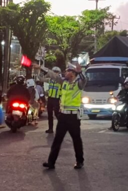 Antisipasi Kepadatan Akhir Tahun, Polres Badung Fokus Pengaturan Lalu Lintas di Jalur Utama