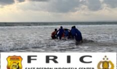 Diterjang Ombak Besar di Pantai Barat Pangandaran, Polisi Lakukan Pencarian Pelajar Hilang, Empat Wisatawan Selamat