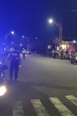 Sat Samapta Polres Bangli Intensifkan Blue Light Patrol Randis R4 untuk Jaga Kamseltibcar Lantas Malam Hari