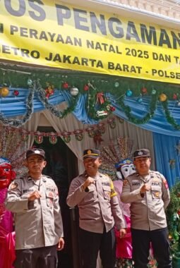 Jelang Tahun 2026 Pospam Nataru Polsek Tambora dan Cengkareng Berjalan Kondusif