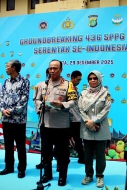 Kapolres Metro Tangerang Kota Hadiri Groundbreaking SPPG Polri Serentak Nasional