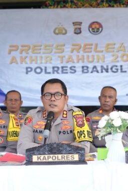 Polres Bangli Sampaikan Rilis Akhir Tahun 2025, Fokus Penguatan Stabilitas Kamtibmas dan Pelayanan Publik