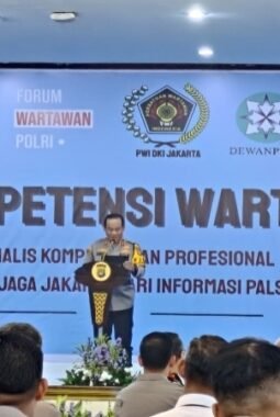 Kapolda Metro Jaya Buka Uji Kompetensi Wartawan, Tegaskan Pentingnya Profesionalisme dan Etika Pers