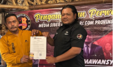 Usai Dilantik Kaperwil Banten, Derry Tunjuk  Hanafi sebagai Kabiro Sepatan