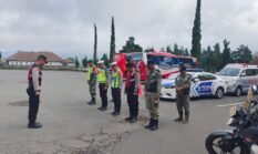 Apel Pagi Pos Pam Ulundanu, Pastikan Kesiapan Personel Operasi Lilin Agung 2025