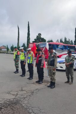 Apel Pagi Pos Pam Ulundanu, Pastikan Kesiapan Personel Operasi Lilin Agung 2025