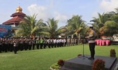 59 Anggota Polres Bangli Terima Kenaikan Pangkat, Kapolres Tegaskan Tanggung Jawab Tugas Semakin Besar