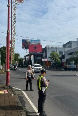 Satgas Kamsel Pastikan Keamanan dan Kelancaran Lalu Lintas Pasca Natal 2025 dan Tahun Baru 2026 di Kota Bangli