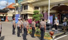 Awal Tahun 70 Personel Polres Badung Naik Pangkat