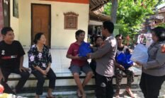 Polres Badung Sapa Lansia Lewat Minggu Kasih