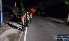 Atensi Malam Minggu, Polsek Mengwi Susuri Jalur Balapan Liar