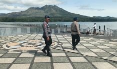 Atensi giat kunjungan wisatawan di seputaran dermaga danau batur