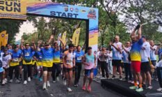 Dirbinmas Polda Bali Buka Fun Run 5K HUT Ke-45 Satpam di Bali Meriahkan Tahun Baru 2026