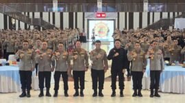 Dalam upaya memperkuat soliditas, disiplin, dan kesiapsiagaan satuan, Wakil Komandan Korps Brimob Polri Irjen Pol. Reza Arief Dewanto, memberikan arahan langsung kepada perwira jajaran Korps Brimob Polri